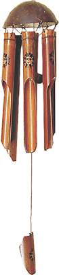 Bamboo Sun Chime circle small